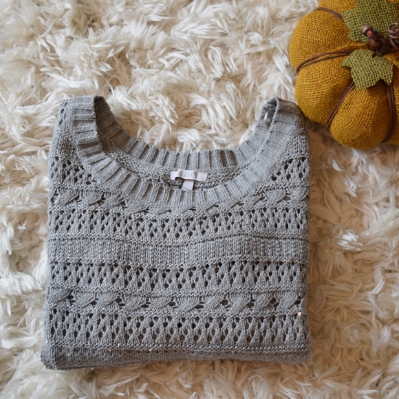 dELiA*s Sweaters - 🌷dELiA*s Silver Sparkle Sweater